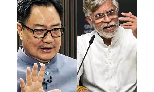 रिजिजू ने पवन खेड़ा को दी चेतावनी अनुशासनहीनता पर होगी शिकायत