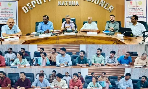 Kathua: भूजल संरक्षण को लेकर डीसी राजेश शर्मा ने वैज्ञानिक प्रबंधन पर दिया जोर