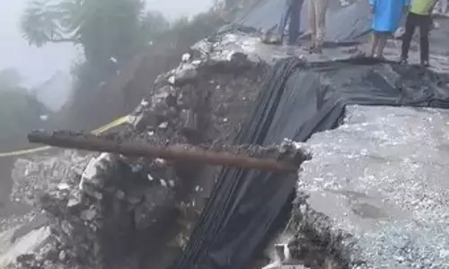 Gopeshwar: भूस्खलन से ग्वाड गांव में बढ़ा खतरा, 60 परिवारों पर मंडरा रहा संकट