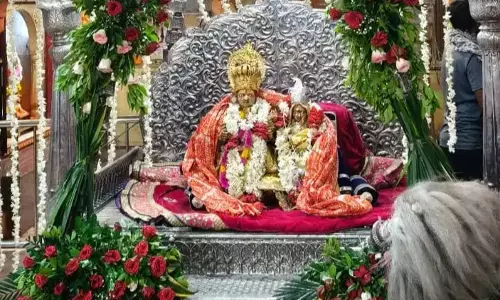 Jaipur: चांदी के 150 साल पुराने झूले में विराजे सियाराम, नौका विहार उत्सव में उमड़ी भीड़