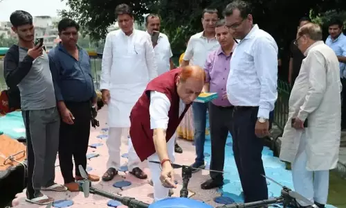 New Delhi: ड्रोन से कीटनाशक छिड़काव की शुरुआत, नैनी झील में मच्छरों पर कसेगा शिकंजा
