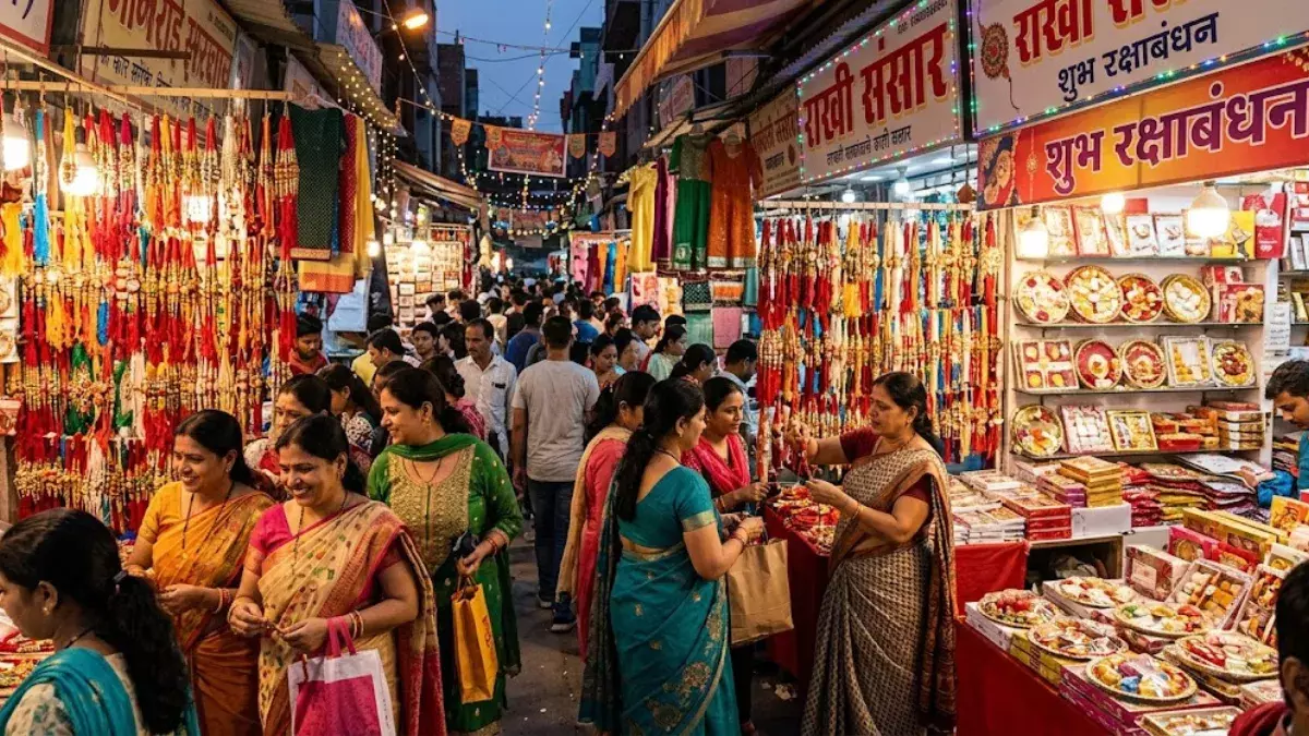 Jalpaiguri: राखी की खरीदारी को लेकर बाजारों में बढ़ी चहल-पहल, कस्टमाइज्ड चॉकलेट की मांग