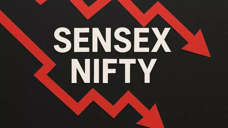 वैश्विक अनिश्चितता से शेयर बाजार धड़ाम, सेंसेक्स-निफ्टी टूटे