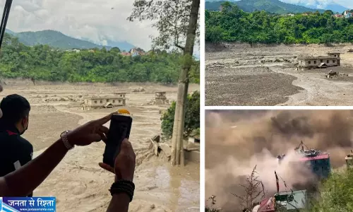 नेपाल में बाढ़ ने मचाई तबाही भारतीयों पर भी संकट तिब्बत से आया पानी