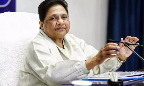 बदायूं अंबेडकर प्रतिमा विवाद पर मायावती ने शांति की अपील की बदायूं अंबेडकर प्रतिमा विवाद पर मायावती ने शांति की अपील की