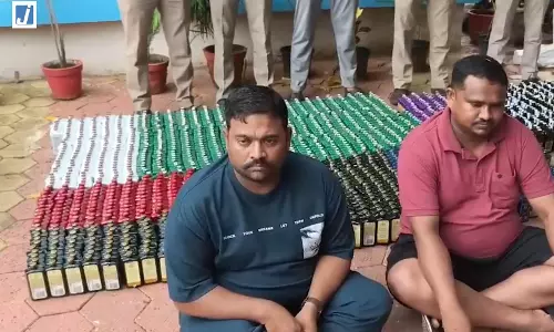 शराब के अवैध धंधे पर वार पुलिस ने जब्त की करोड़ों की खेप