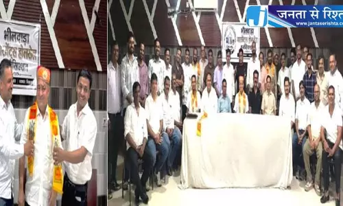 भीलवाड़ा गारमेंट्स होलसेल एसोसिएशन में फिर नरेश सोमानी को मिली कमान