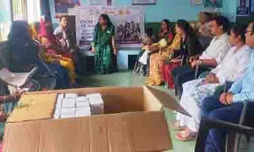 टीबी जागरूकता अभियान अंतर्गत ग्राम करमतरा में ग्रामीणों को किया गया जागरूक