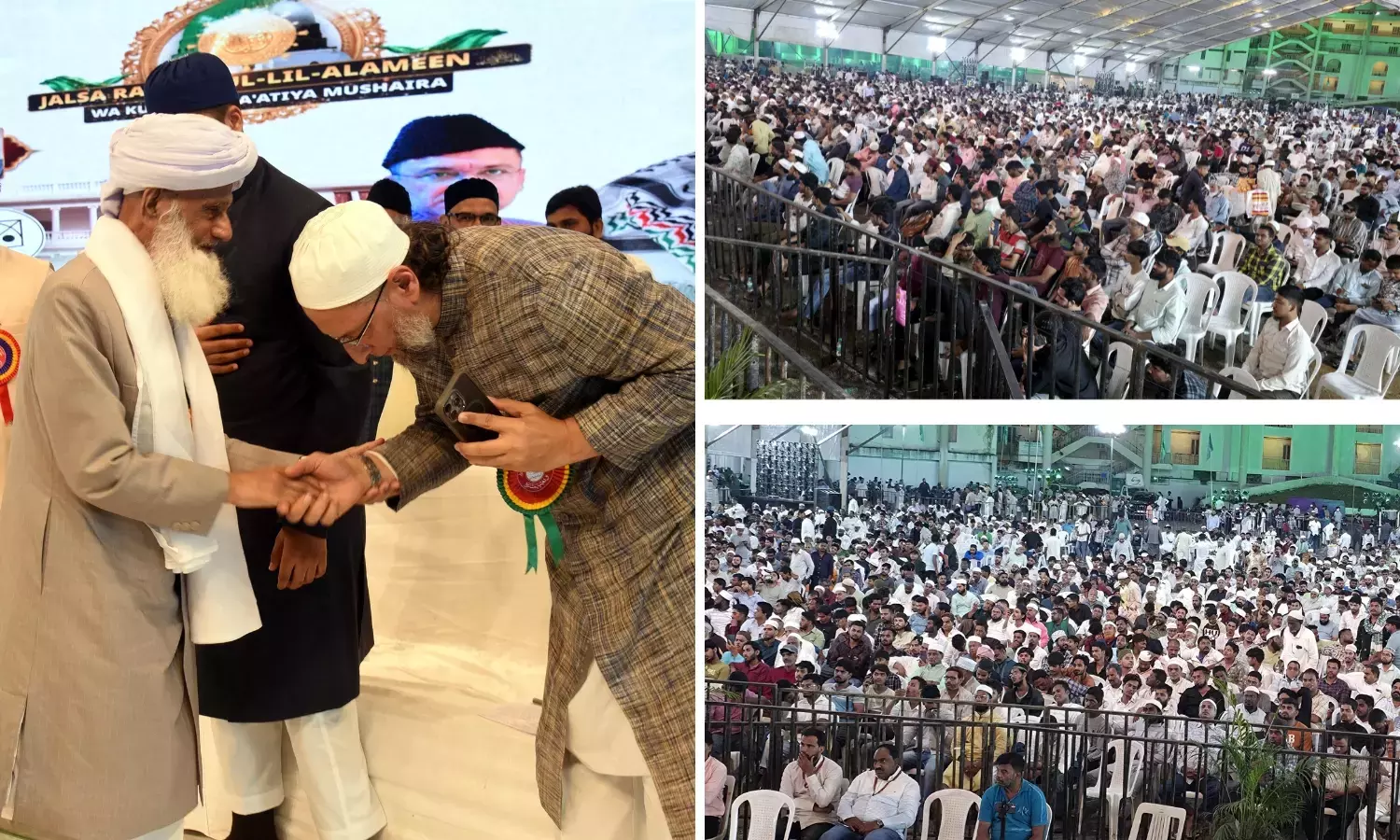 Telangana: आस्थावान मिलाद-उन-नबी के जश्न की तैयारी में जुटे Telangana: आस्थावान मिलाद-उन-नबी के जश्न की तैयारी में जुटे