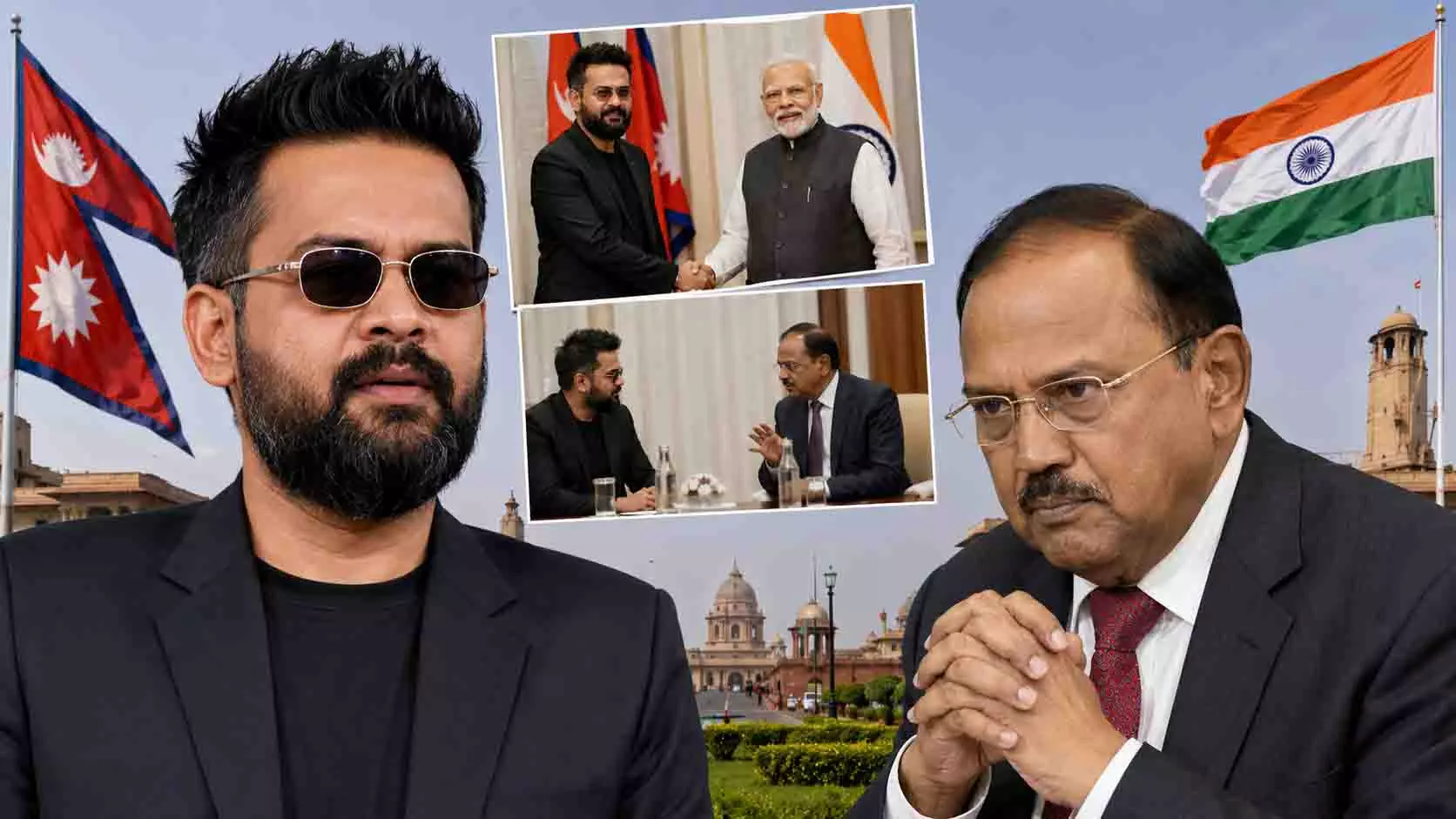 बालेन शाह के भारत दौरे की तैयारी, NSA अजीत डोभाल की भूमिका की चर्चा बालेन शाह के भारत दौरे की तैयारी, NSA अजीत डोभाल की भूमिका की चर्चा