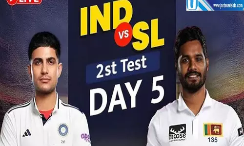 IND vs SL लाइव श्रीलंकाई बल्लेबाजों का पलड़ा भारी