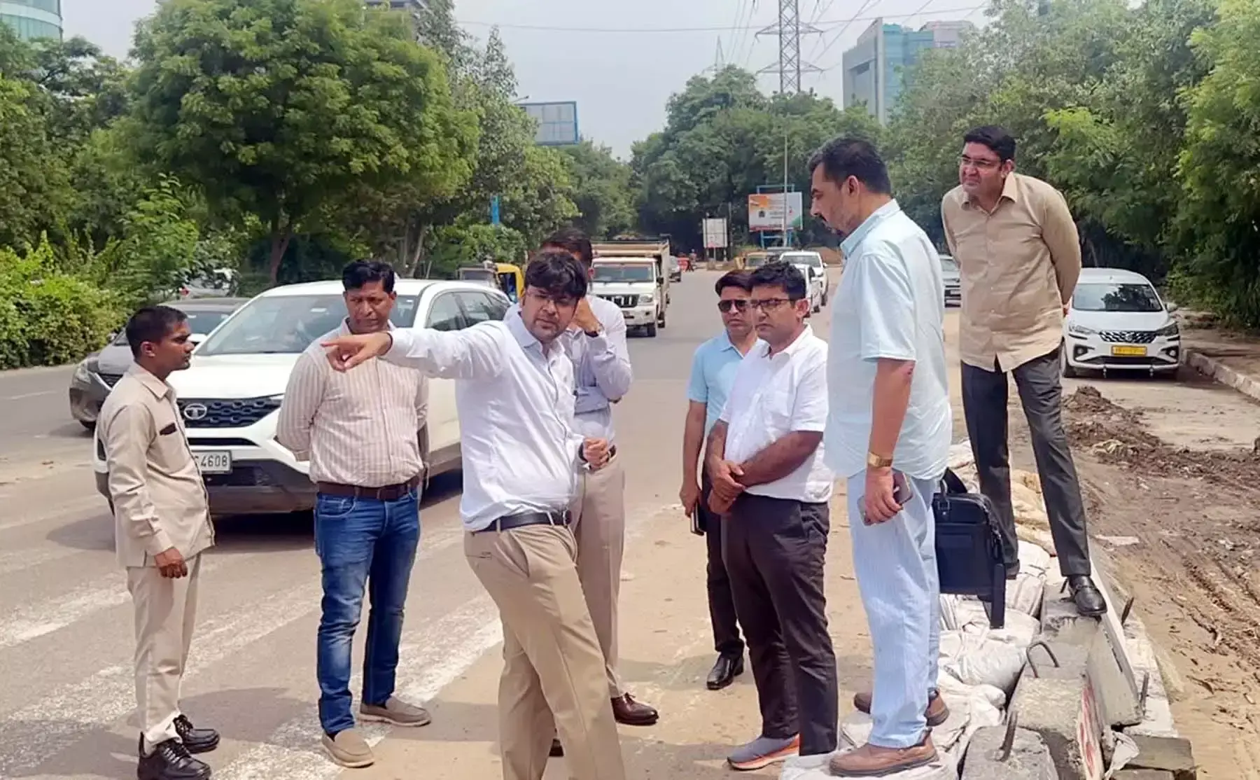 Gurugram: जलभराव की समस्या का समाधान तलाशने IIT गांधीनगर से पहुंची विशेषज्ञ टीम