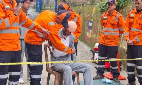 Shimla संजौली स्कूल छात्रों को आपदा ट्रेनिंग