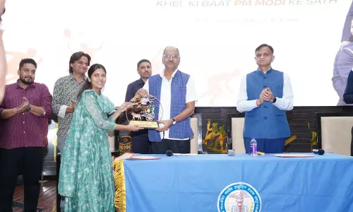 विकसित भारत के निर्माण की सबसे मजबूत नींव है युवा और खेल शक्ति: सांसद बृजमोहन अग्रवाल विकसित भारत के निर्माण की सबसे मजबूत नींव है युवा और खेल शक्ति: सांसद बृजमोहन अग्रवाल