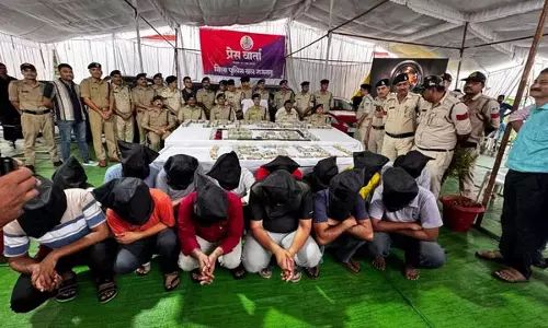 निवेश की रकम दोगुनी करने का झांसा देकर 2 करोड़ की ठगी, 14 आरोपी गिरफ्तार