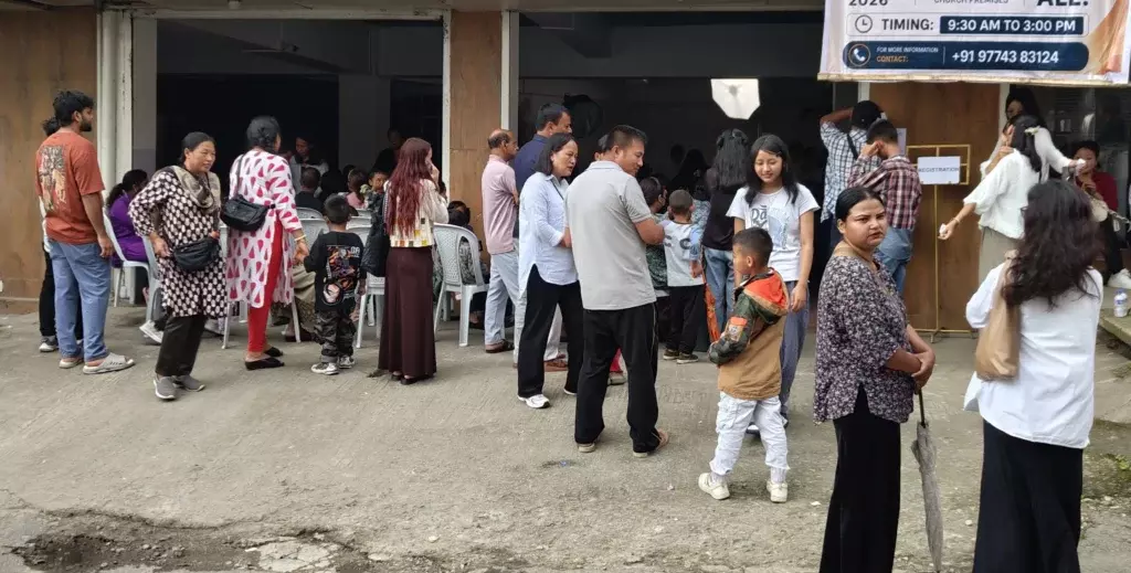फेथ हार्वेस्ट चर्च कोहिमा में मुफ़्त मेडिकल कैंप आयोजित