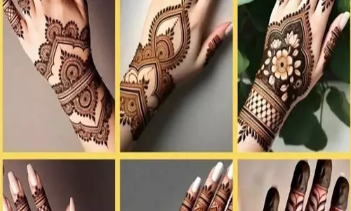 हाथों की खूबसूरती बढ़ाएंगे वायरल मेहंदी के ये लेटेस्ट पैटर्न हाथों की खूबसूरती बढ़ाएंगे वायरल मेहंदी के ये लेटेस्ट पैटर्न