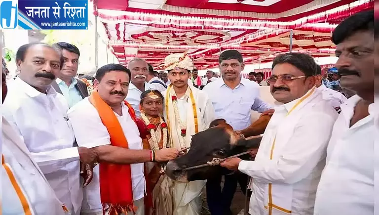 106 जोड़ों का भव्य सामूहिक विवाह आयोजन 106 जोड़ों का भव्य सामूहिक विवाह आयोजन