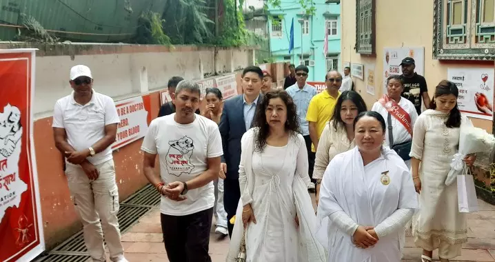 रक्तदान से दिया मानवता का संदेश ब्रह्माकुमारीज़ ने किया आयोजन रक्तदान से दिया मानवता का संदेश ब्रह्माकुमारीज़ ने किया आयोजन
