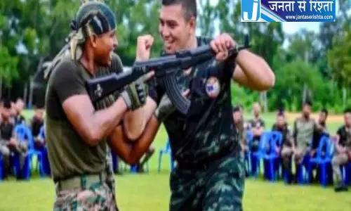 मैत्री-XV अभ्यास: भारतीय और थाई सेना का संयुक्त युद्धअभ्यास जारी