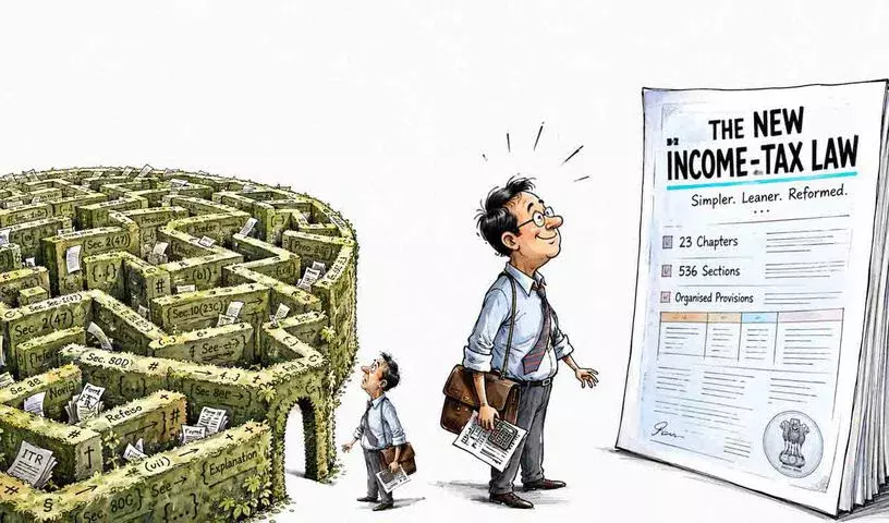 एक इनकम टैक्स कानून जो आखिरकार आसान अंग्रेजी में बोलता एक इनकम टैक्स कानून जो आखिरकार आसान अंग्रेजी में बोलता