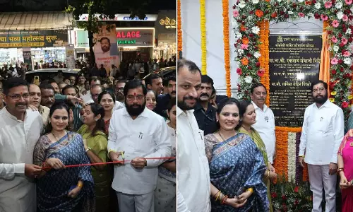 आग में तबाह गाँवदेवी मार्केट फिर शुरू, डिप्टी सीएम एकनाथ शिंदे ने किया उद्घाटन