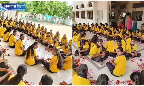 31 साल से सैनिकों को राखी भेज रहीं छात्राएं 31 साल से सैनिकों को राखी भेज रहीं छात्राएं