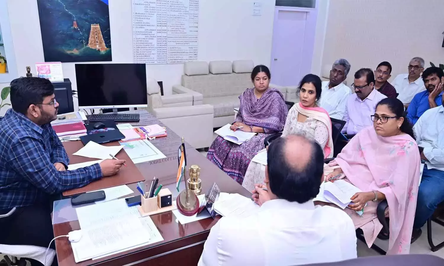 Andhra: JC ने खरीफ धान की खरीद की समीक्षा की