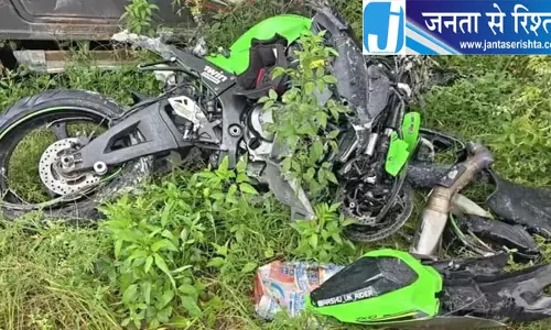 देहरादून में तेज रफ्तार स्पोर्ट्स बाइक डिवाइडर से टकराई, हरिद्वार के युवक की मौके पर मौत