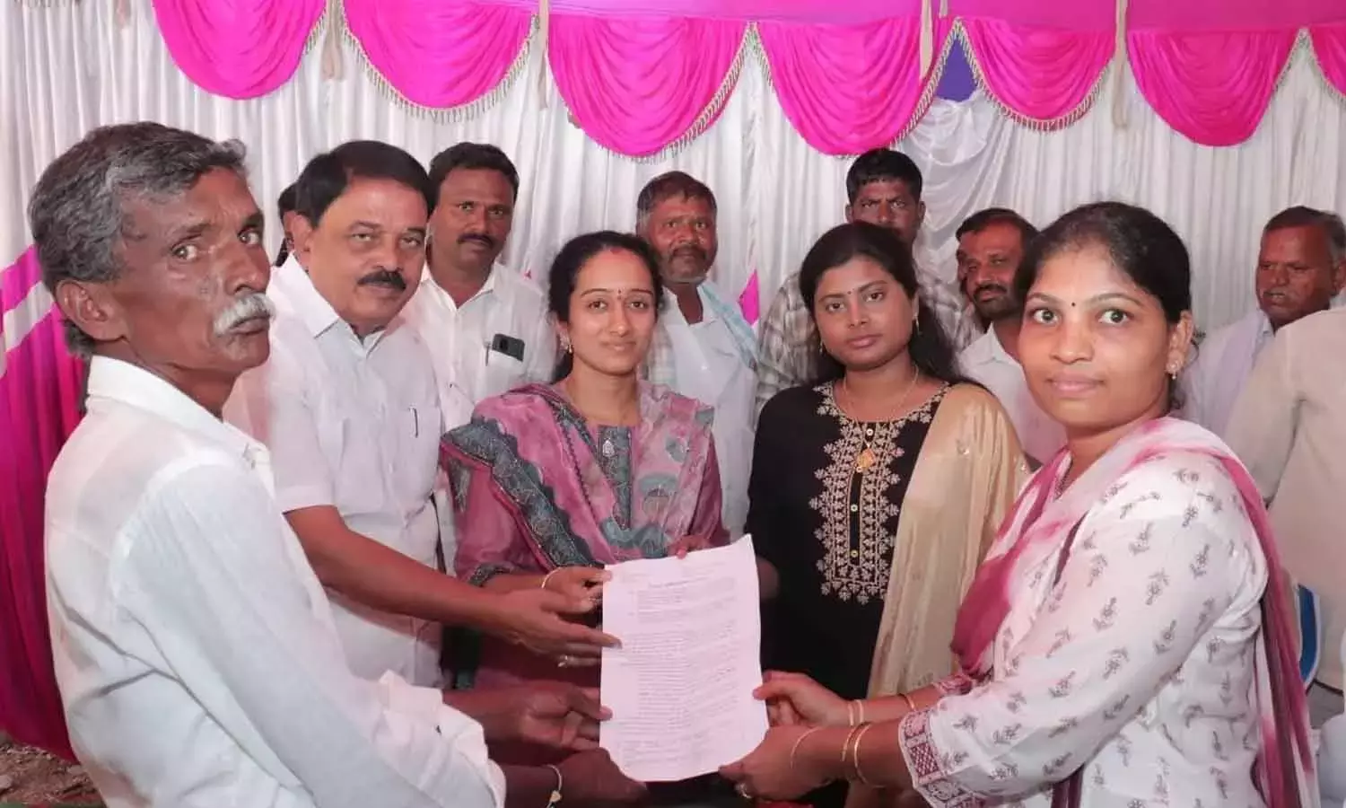 Andhra: किसानों की ज़मीन से जुड़े मुद्दों पर विशेष ग्राम सभा आयोजित की गई