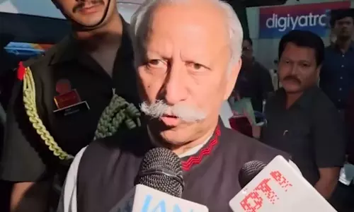 नेपाल बाढ़ त्रासदी पर बोले अरुणाचल राज्यपाल ग्लेशियर पिघलने से बढ़ रहा खतरा निगरानी जरूरी