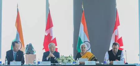 भारत कनाडा के बीच मजबूत आर्थिक साझेदारी भारत कनाडा के बीच मजबूत आर्थिक साझेदारी