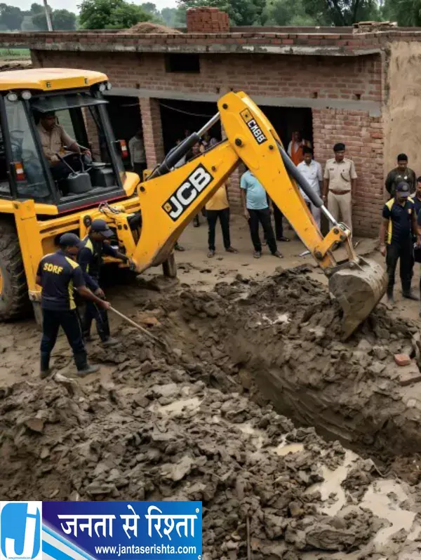 रक्षाबंधन पर दर्दनाक हादसा मिट्टी धंसने से गई किशोरी की जान रक्षाबंधन पर दर्दनाक हादसा मिट्टी धंसने से गई किशोरी की जान