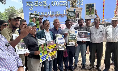 वन्यजीव सुरक्षा को लेकर UCM का प्रदर्शन कानूनी संरक्षण और बेहतर सुरक्षा उपायों की मांग