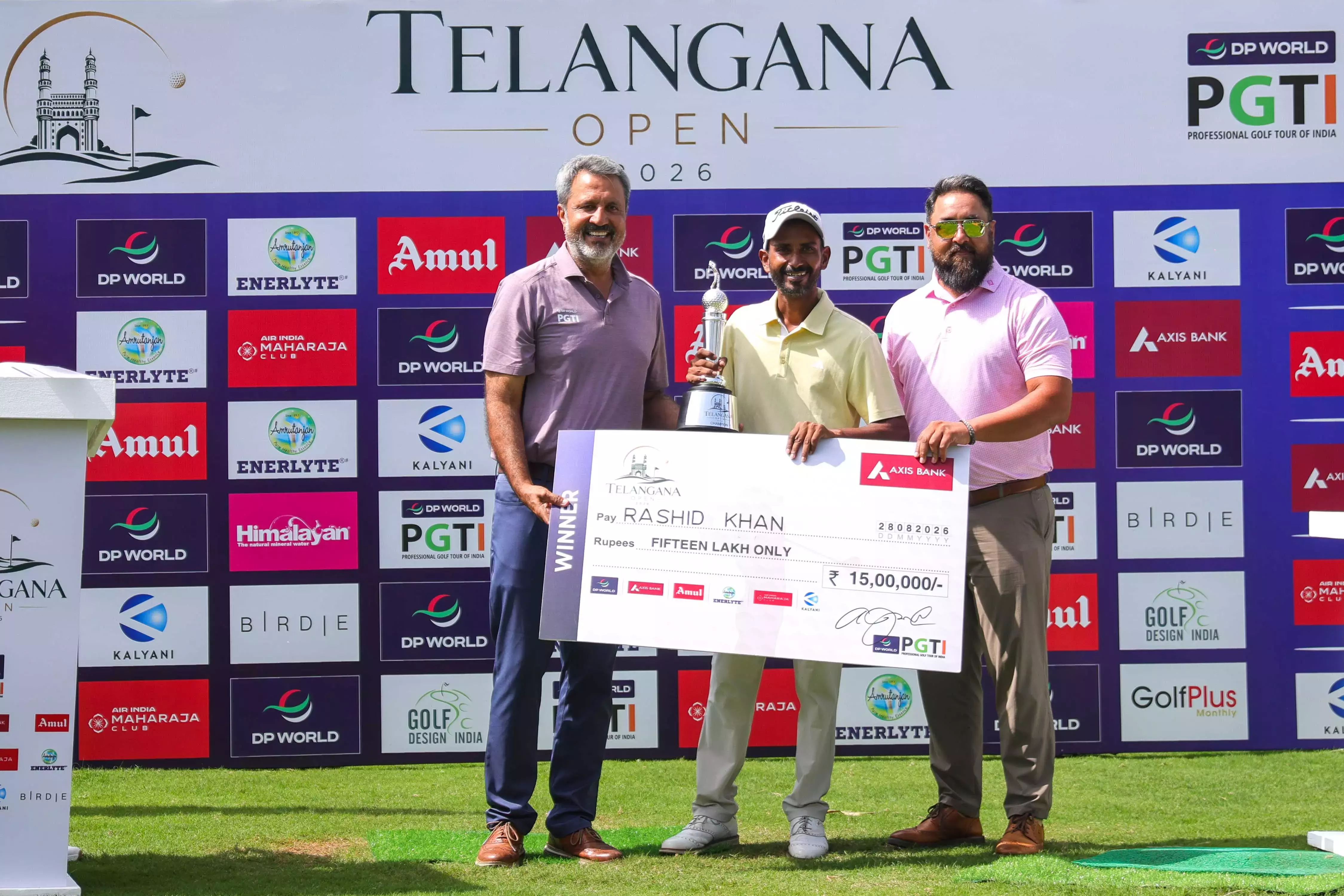 Telangana: रशीद ने तेलंगाना ओपन गोल्फ़ जीतकर ख़िताब का 7 साल का इंतज़ार ख़त्म किया Telangana: रशीद ने तेलंगाना ओपन गोल्फ़ जीतकर ख़िताब का 7 साल का इंतज़ार ख़त्म किया
