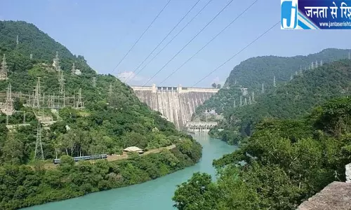 भाखड़ा बांध का जलस्तर 37 फीट गिरा
