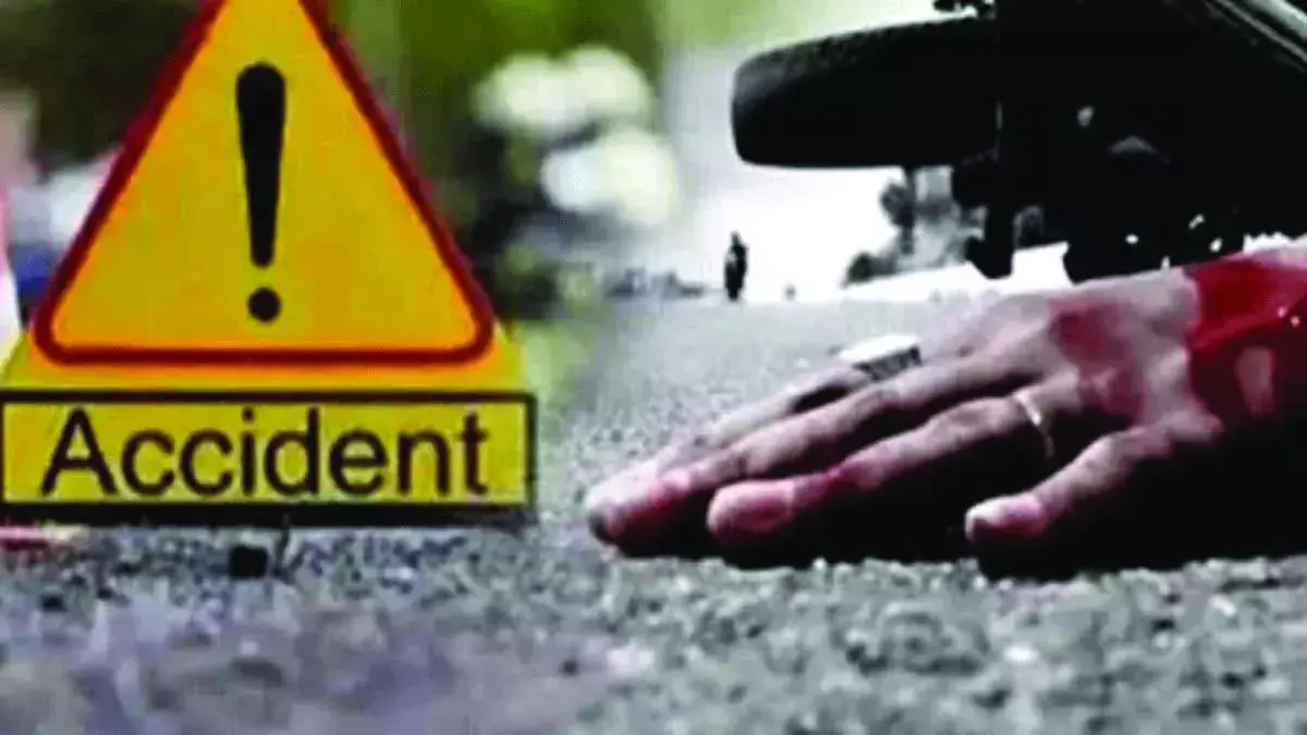 Barmer: सड़क हादसे में दो की मौत, बस और कार की आमने-सामने टक्कर