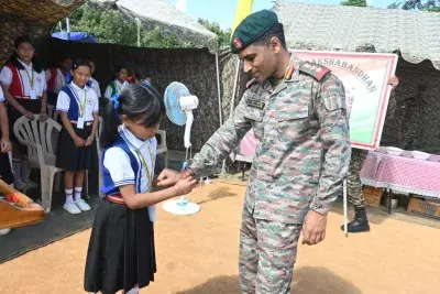 मणिपुर में सेना की अनोखी पहल इम्फाल ईस्ट में छात्रों संग मनाया रक्षाबंधन