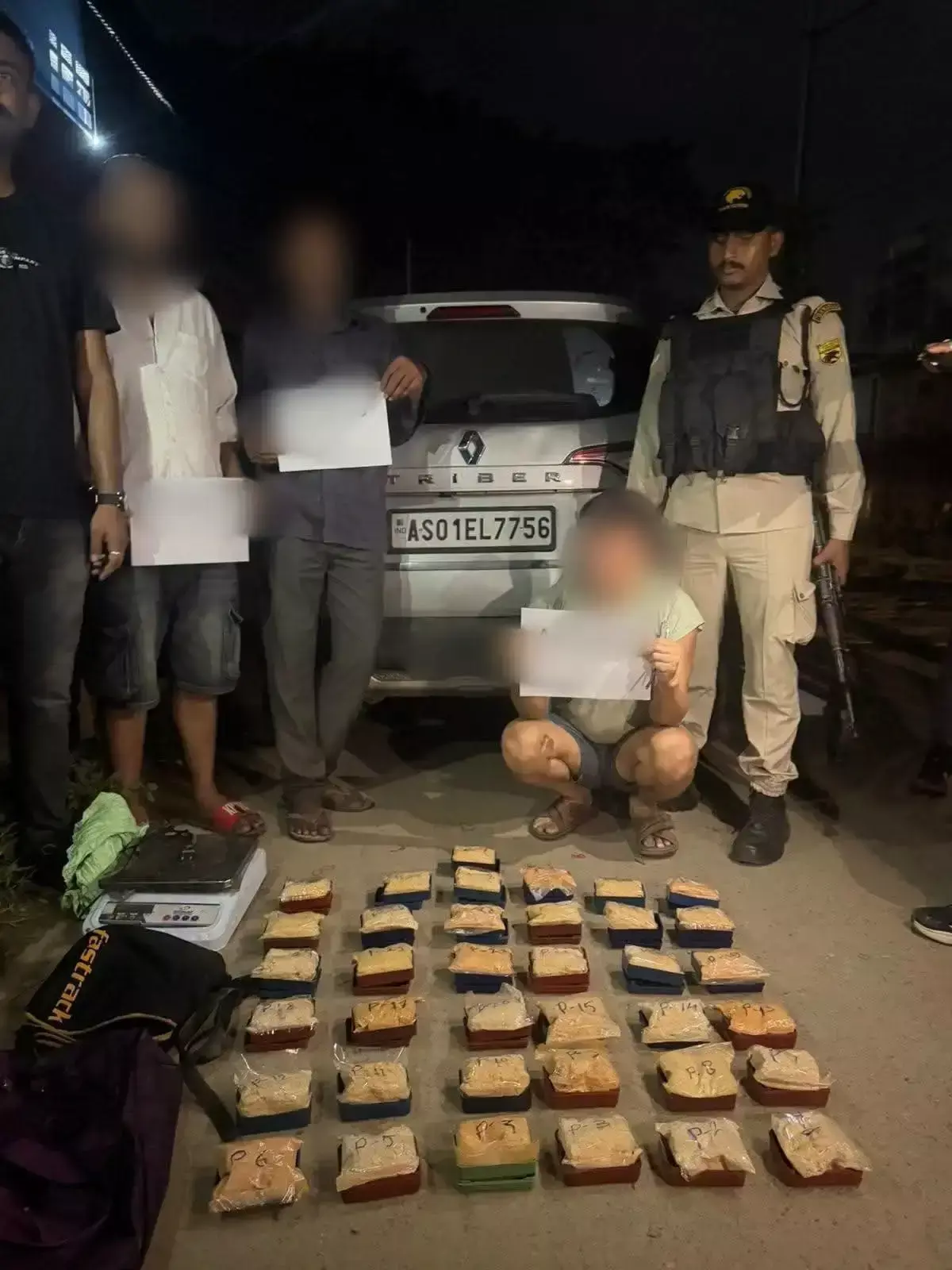 Guwahati: तीन करोड़ की हेरोइन के साथ तीन तस्कर गिरफ्तार, असम में पुलिस का एक्शन
