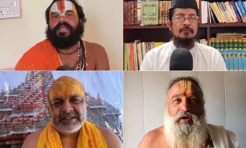 मौलाना साजिद रशीदी के बयान पर भड़के साधु-संत मौलाना साजिद रशीदी के बयान पर भड़के साधु-संत