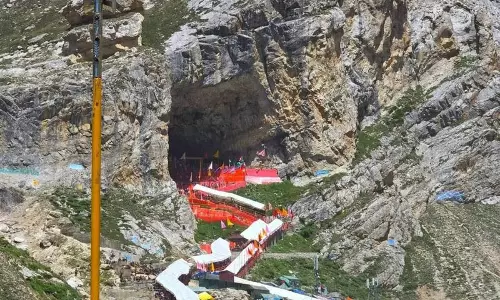 Srinagar रक्षाबंधन पर अमरनाथ यात्रा का समापन