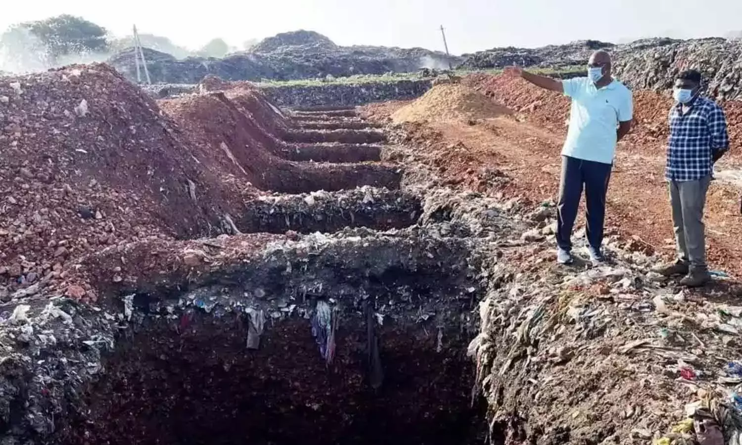 आयुक्त: गर्गयापुरम डंप यार्ड में बायो-माइनिंग का काम तेज़ करें