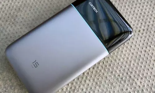 Cuktech का नया पावरबैंक: 100W आउटपुट और डिजिटल डिस्प्ले से है लैस Cuktech का नया पावरबैंक: 100W आउटपुट और डिजिटल डिस्प्ले से है लैस
