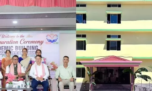 Assam: शिक्षा मंत्री रानोज पेगू ने धेमाजी में किया करोड़ की इमारत का उद्घाटन