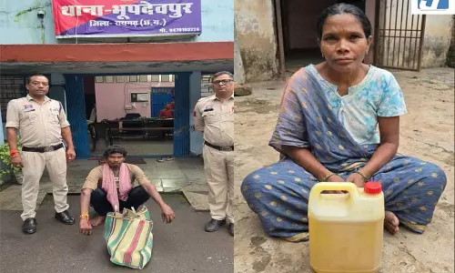 ऑपरेशन आघात में पुलिस का शिकंजा, अलग-अलग जगहों से शराब के साथ दो गिरफ्तार