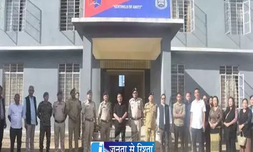 Nagaland: बशांगमोंगबा ने तुएनसांग में नए एसपी कार्यालय का उद्घाटन किया Nagaland: बशांगमोंगबा ने तुएनसांग में नए एसपी कार्यालय का उद्घाटन किया