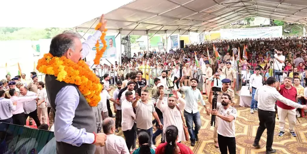 Dharamshala: मुख्यमंत्री ने डाडासीबा और कोटला को दी बड़ी सौगात, एसडीएम कार्यालय व सीएचसी का ऐलान