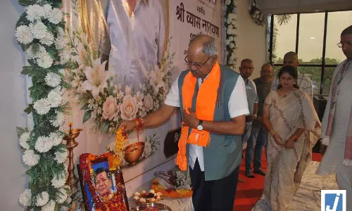 महासमुंद में श्रद्धांजलि सभा में शामिल हुए बृजमोहन अग्रवाल