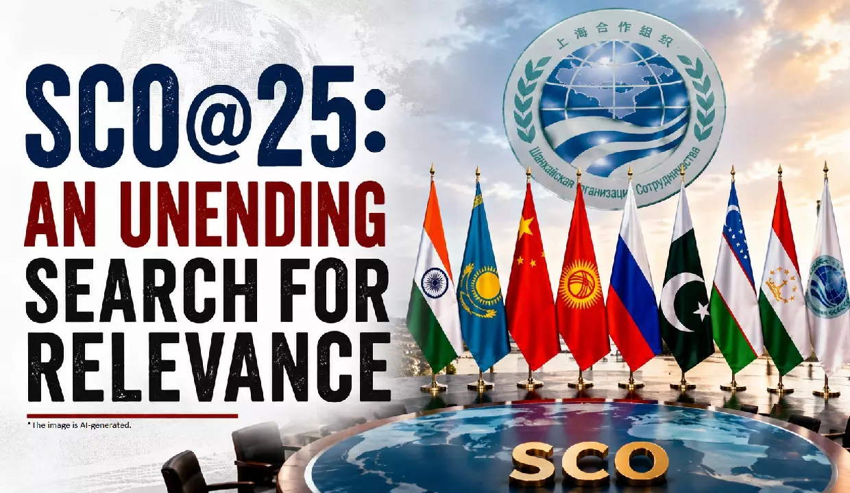 SCO@25: अपनी अहमियत बनाए रखने की लगातार कोशिश SCO@25: अपनी अहमियत बनाए रखने की लगातार कोशिश