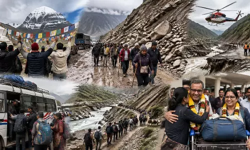 कैलाश यात्री मुश्किलों के बाद घर पहुंचे